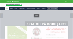 Desktop Screenshot of bobilnamsos.no